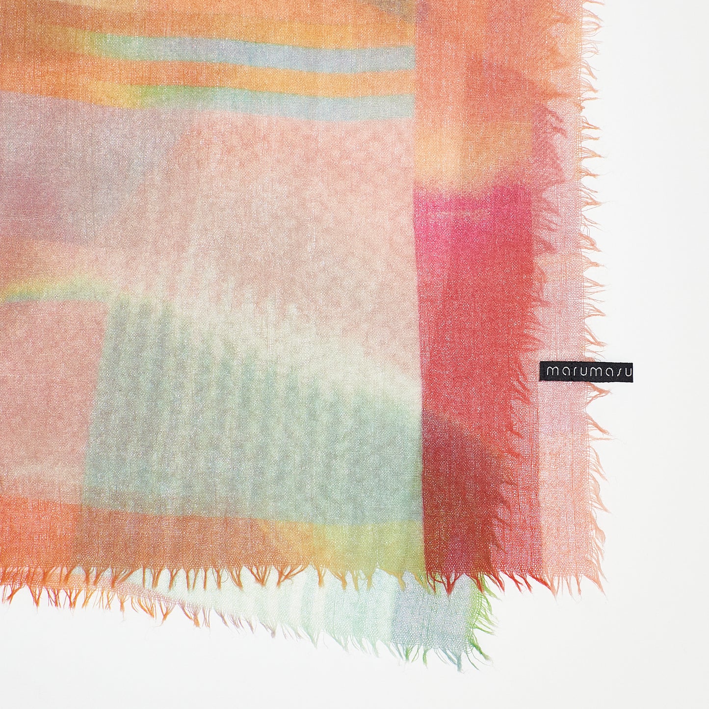 ふわりと軽くて柔らかい カシミヤストール GLIMMER OF A FIREFLY -2color