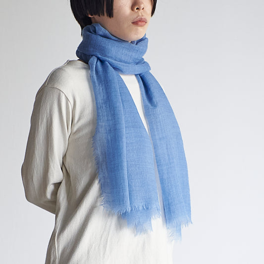 ふわりと軽くて柔らかい　カシミヤストール -春夏におすすめの4color