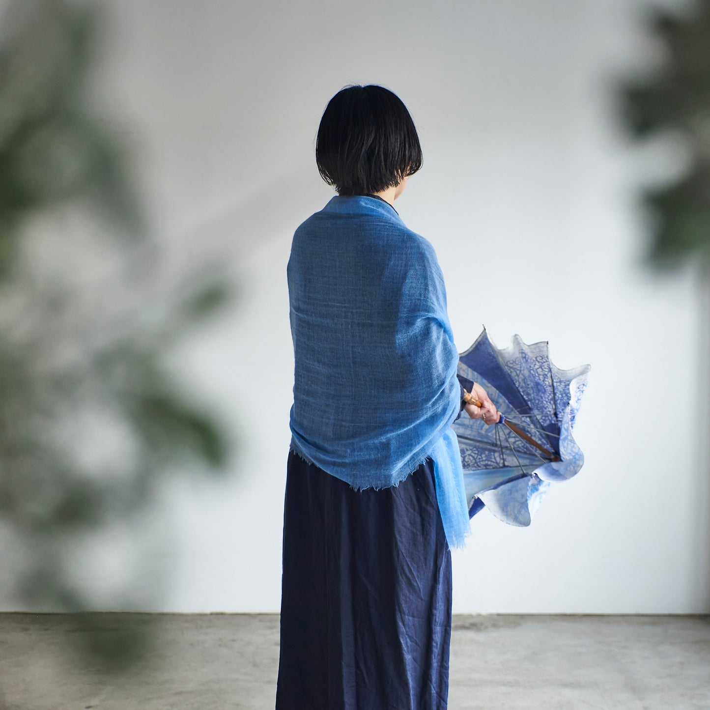 ふわりと軽くて柔らかい　カシミヤストール -春夏におすすめの4color