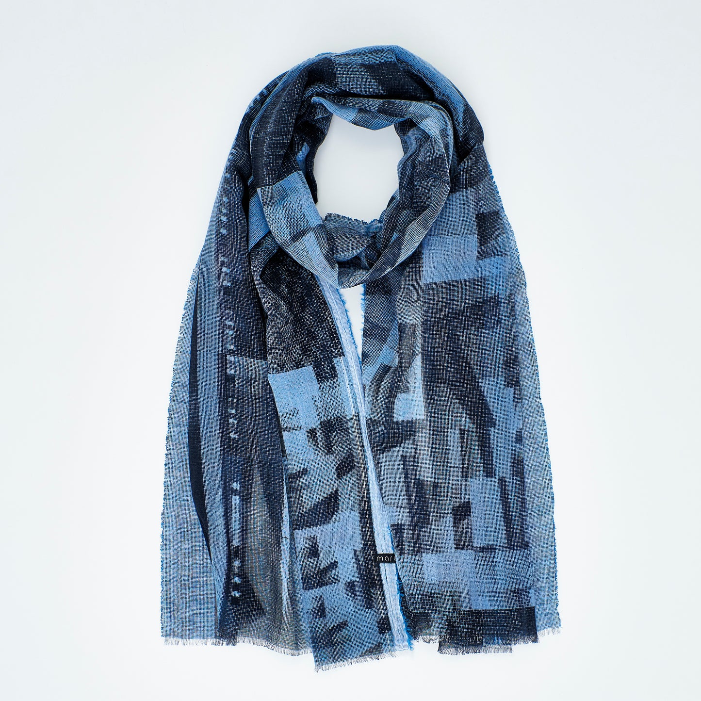 さらっと軽やかなコットンガーゼストール　COTTON GAUZE JEWEL POINTILLISM - 8color