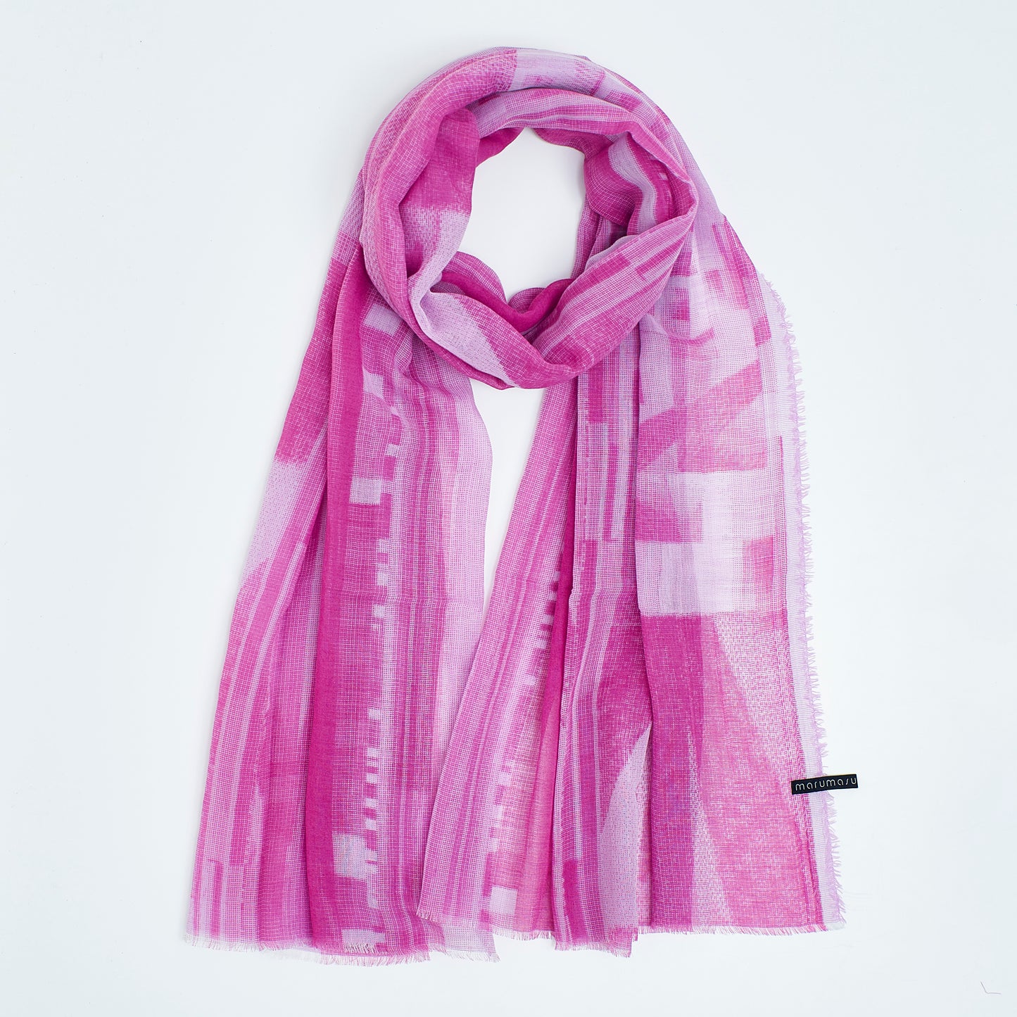 さらっと軽やかなコットンガーゼストール　COTTON GAUZE JEWEL POINTILLISM - 8color