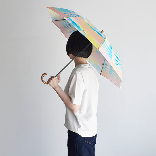 晴雨兼用の折りたたみ日傘 _ PARALLEL _ 2color