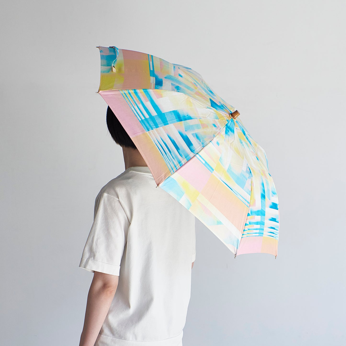 晴雨兼用の折りたたみ日傘 _ PARALLEL _ 2color