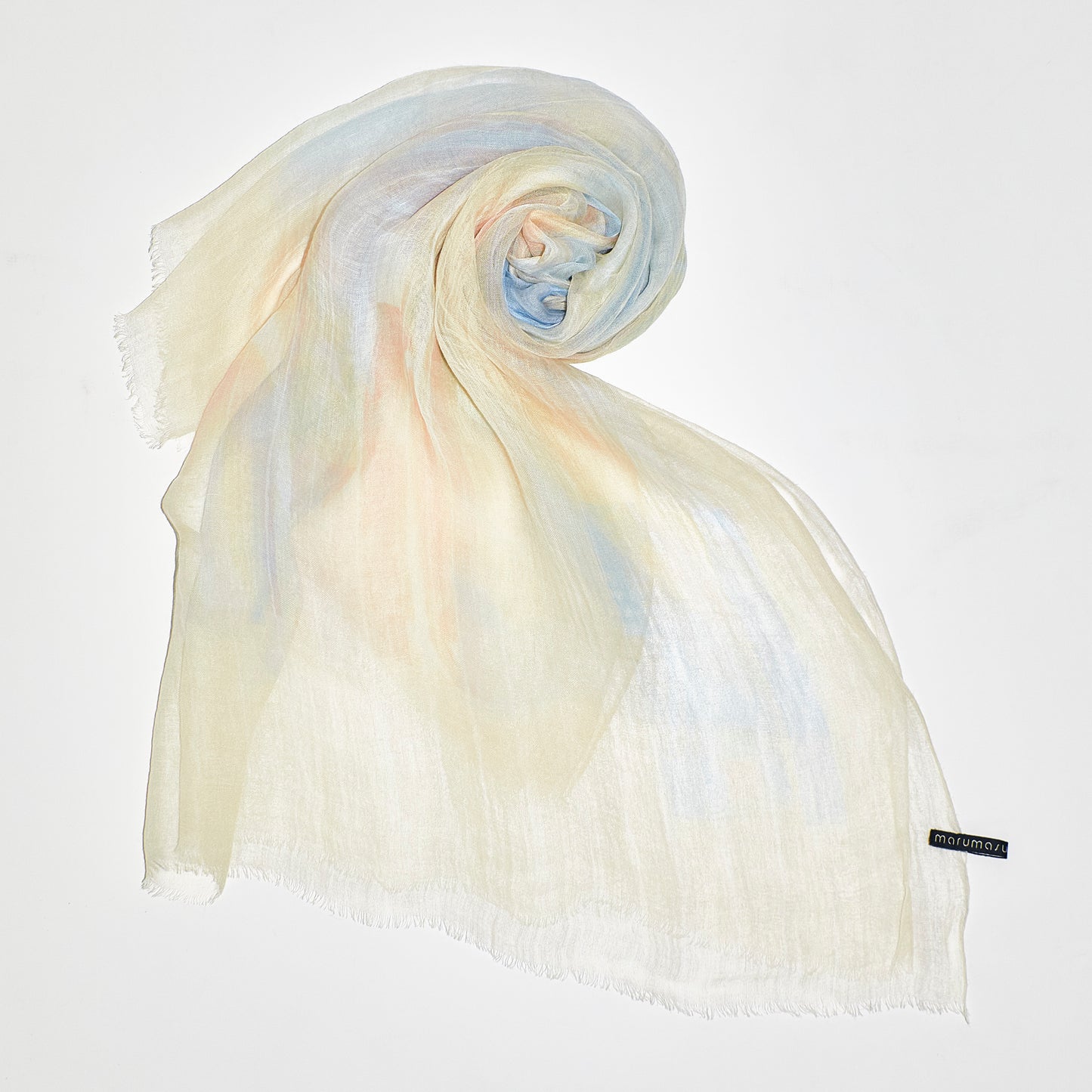 風を纏う夏のラミーストール - ATLAS-3-2color