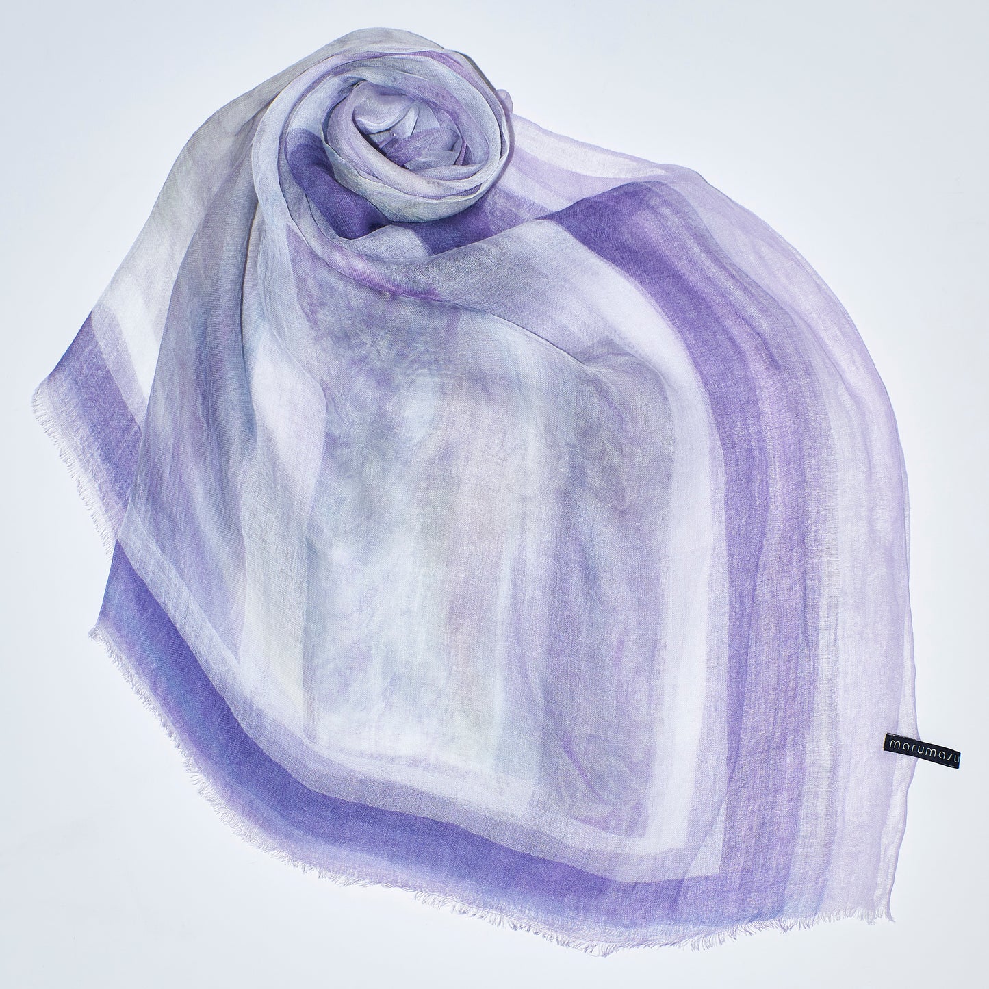 風を纏う夏のラミーストール - DYEING-2color