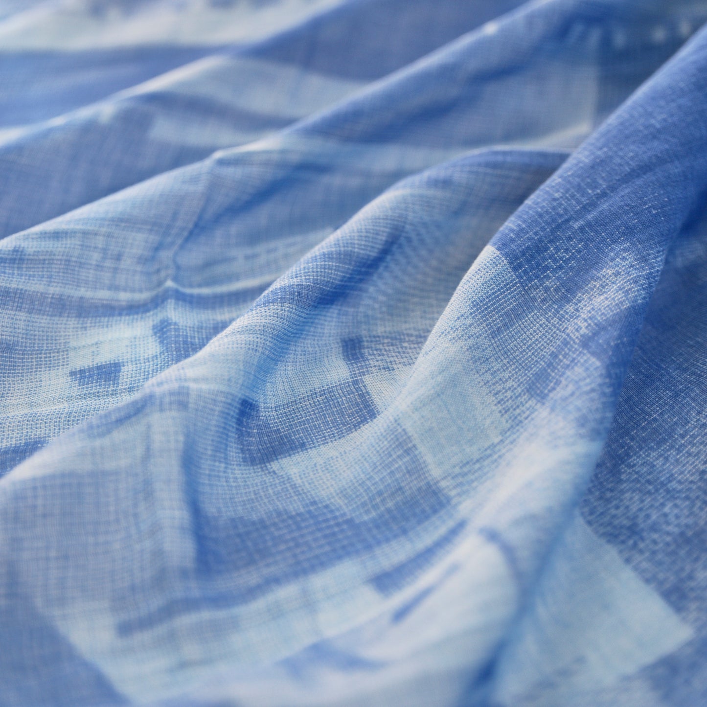 さらっと軽やかなコットンガーゼストール　COTTON GAUZE JEWEL POINTILLISM - 8color