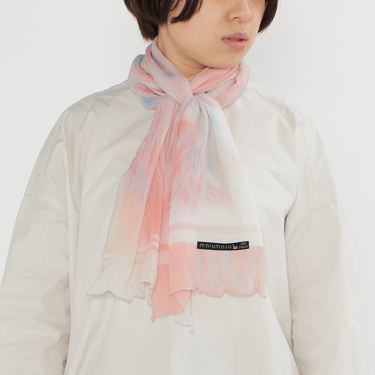 さらっと小ぶりなスカーフ　MONET LINE _ 3 colors