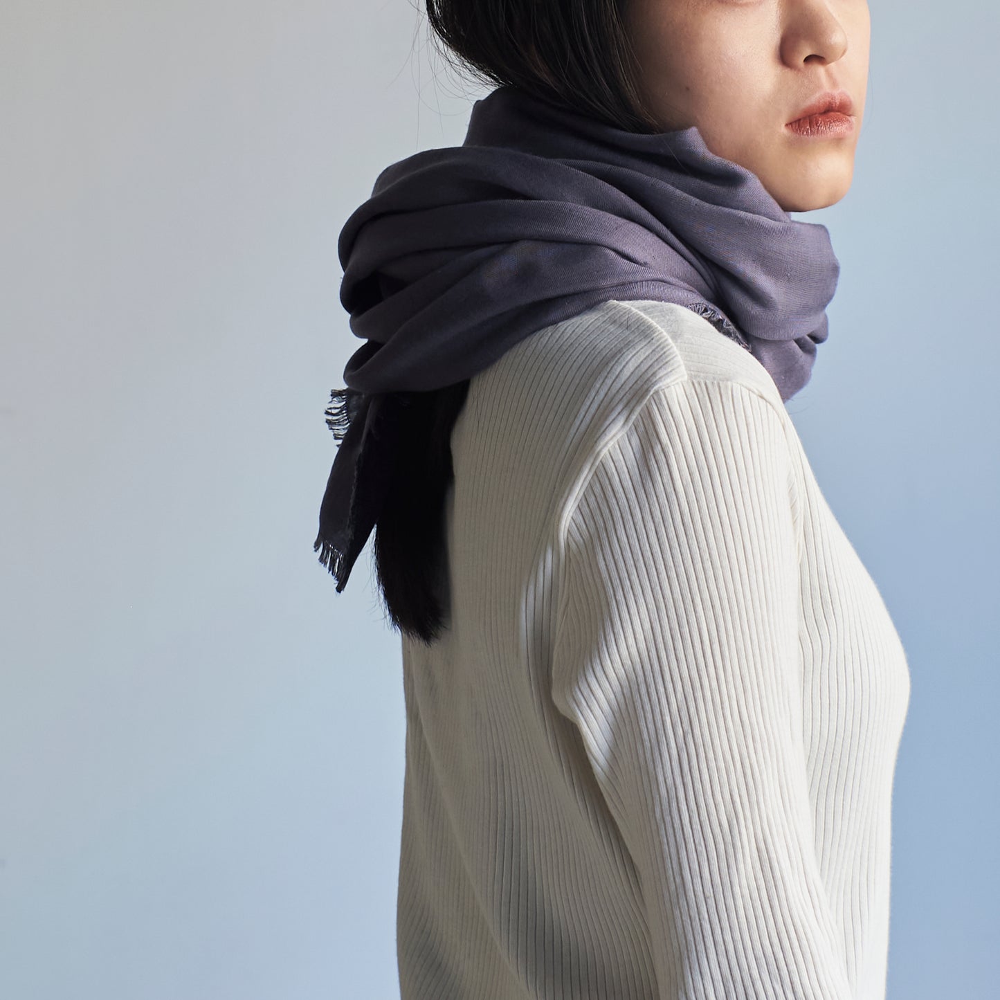 地球にやさしいテンセルリバーシブルストール　SOLID _ recommend 6colors