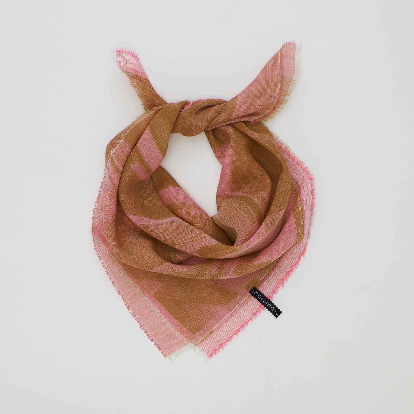 ふわっと心地よい洗えるスカーフ　COTTON GAUZE JEWEL POINTILLISM SQUARE- 3color