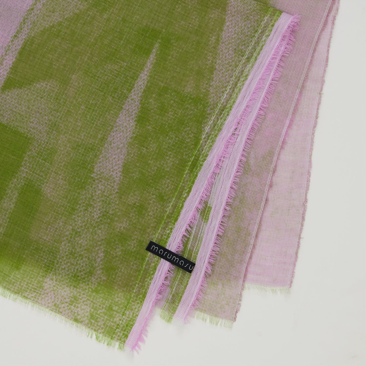 ふわっと心地よい洗えるスカーフ　COTTON GAUZE JEWEL POINTILLISM SQUARE- 3color