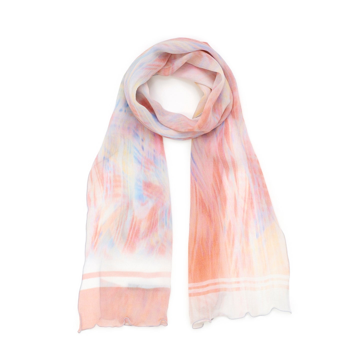 さらっと小ぶりなスカーフ　MONET LINE _ 3 colors