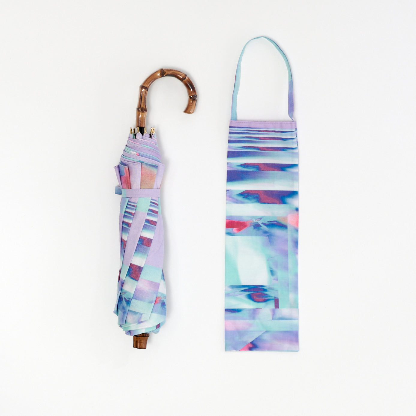 晴雨兼用の折りたたみ日傘 _ PARALLEL _ 2color