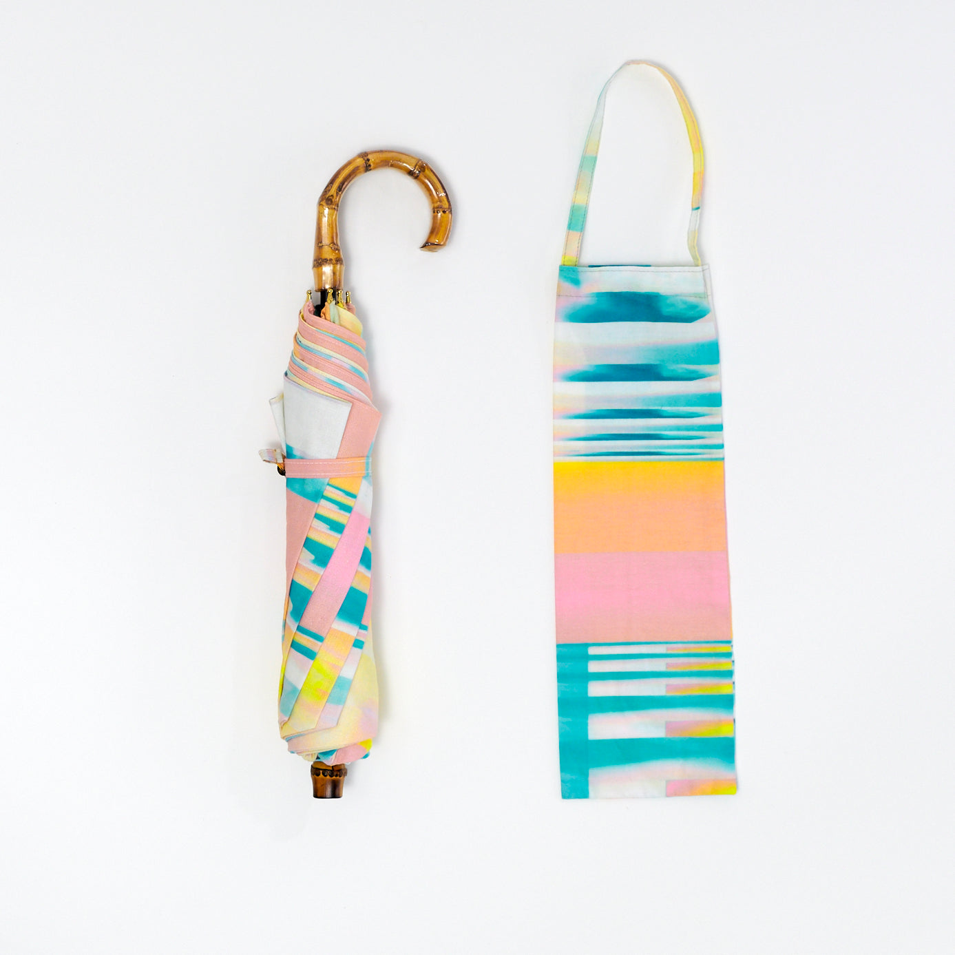 晴雨兼用の折りたたみ日傘 _ PARALLEL _ 2color