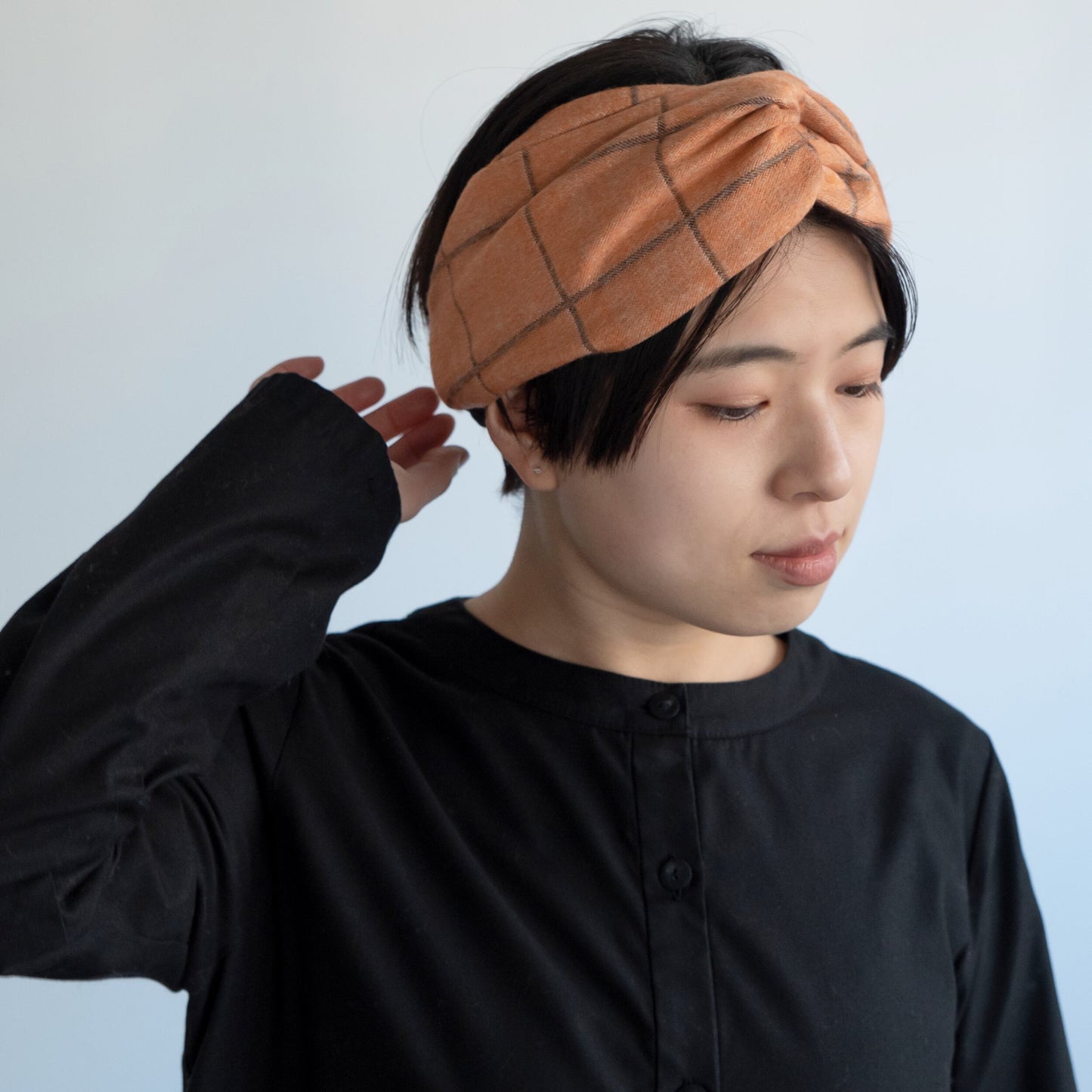 肌・髪にやさしいシルクのヘアターバン / SILK